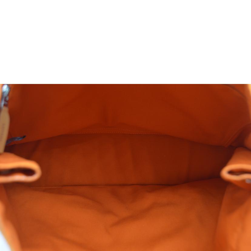 HERMES エルメス/ドーヴィルMM/フレンチフェスティバル/オレンジ//240****/ABランク/89