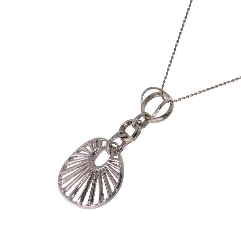 / K18WGダイヤネックレス1.15ct//Aランク/92