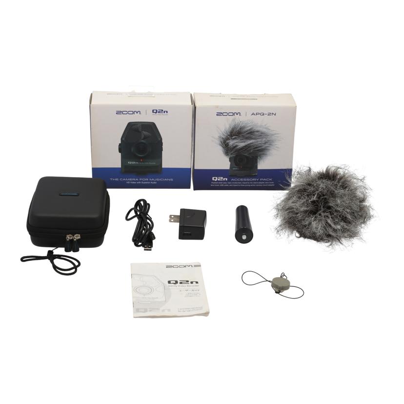 ZOOM ズーム/ビデオカメラ/Q2n//B99053157/Cランク/62