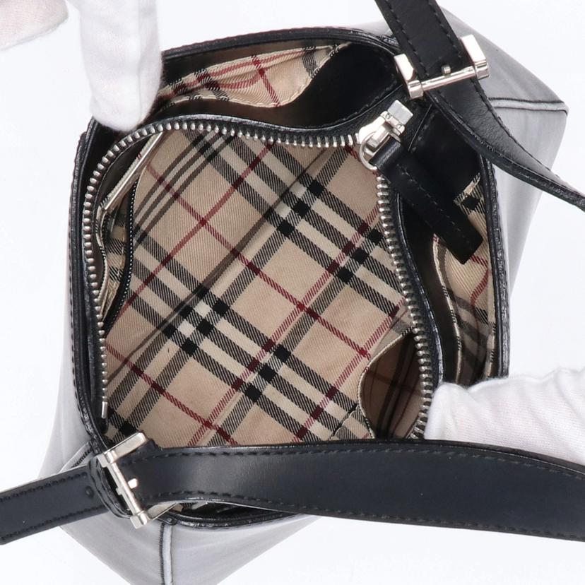 BURBERRY バーバリー/バーバリーレザーミニハンド/ブラック//ABランク/75