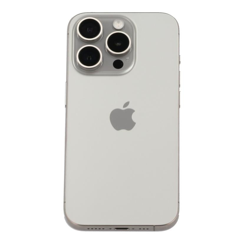Apple SIMフリー アップル /iPhone15 Pro 128GB/MTU93J/A//D39965JKR9/Aランク/81