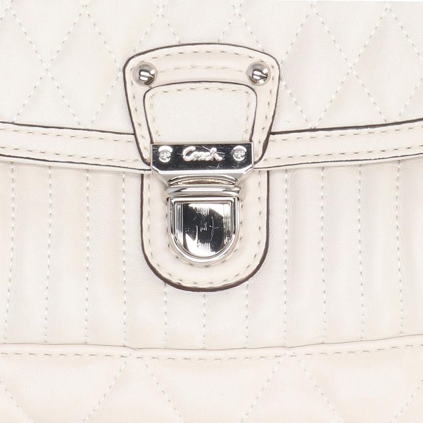 COACH コーチ/ポピーキルテッドレザーグルービー2WAYハンドバッグ/19855//C12**/Aランク/09