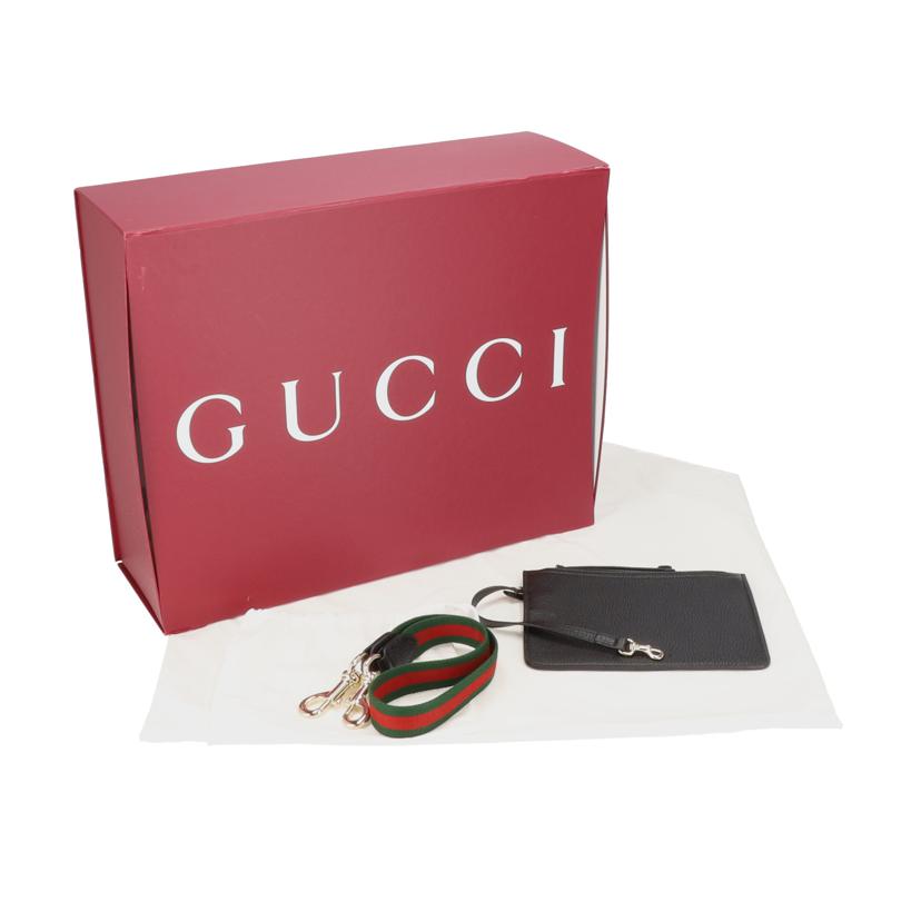 GUCCI グッチ/GUCCI B ミディアムレザーショルダーバッグ/820169//525***/SAランク/91