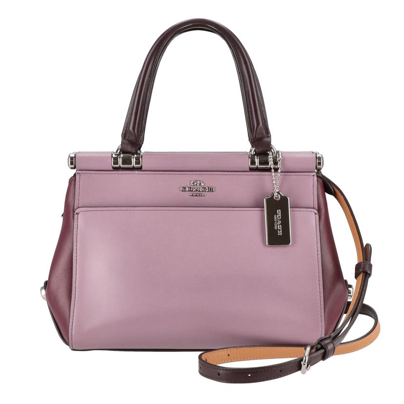 COACH コーチ/カラーブロックグレースハンドバッグ/31919//H19**/Aランク/09