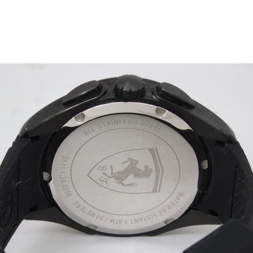 SCUDERIA FERRARI スクーデリア フェラーリ/メンズ時計/ラバー/クォーツ/0830344//SF.************/Bランク/76