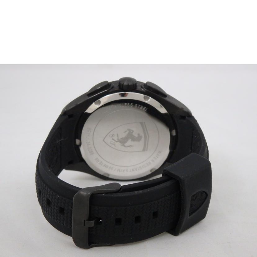 SCUDERIA FERRARI スクーデリア フェラーリ/メンズ時計/ラバー/クォーツ/0830344//SF.************/Bランク/76