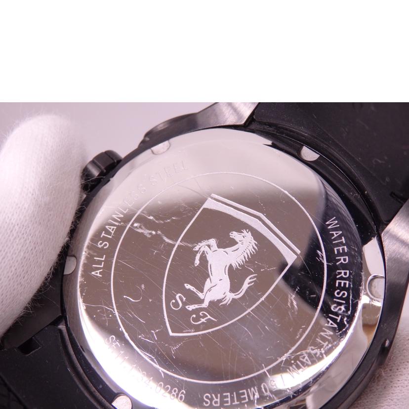 SCUDERIA FERRARI スクーデリア フェラーリ/メンズ時計/ラバー/クォーツ/0830344//SF.************/Bランク/76