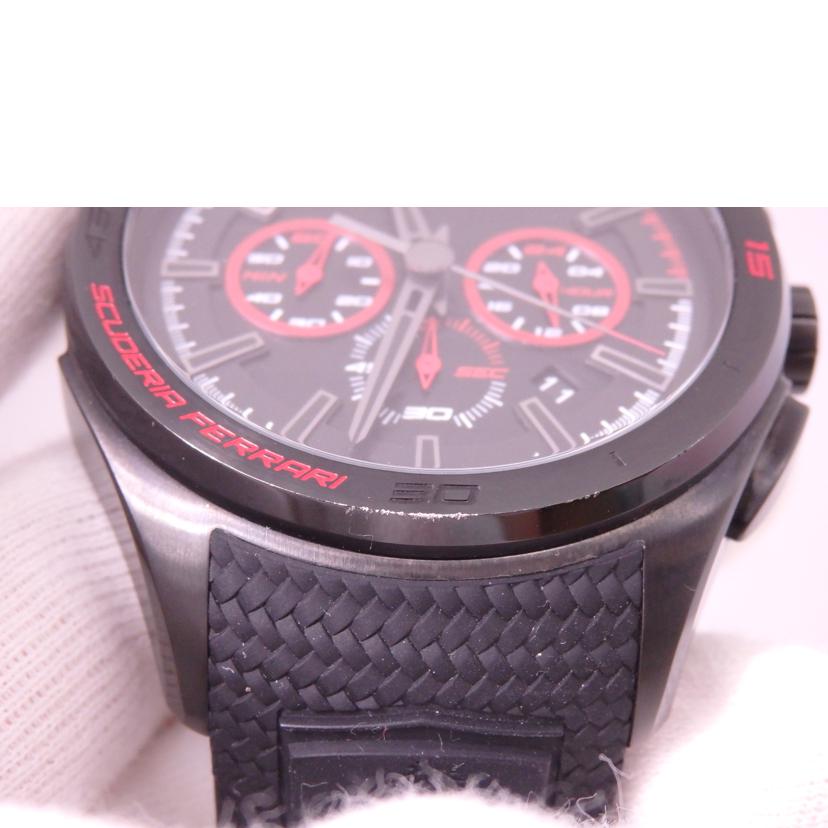 SCUDERIA FERRARI スクーデリア フェラーリ/メンズ時計/ラバー/クォーツ/0830344//SF.************/Bランク/76