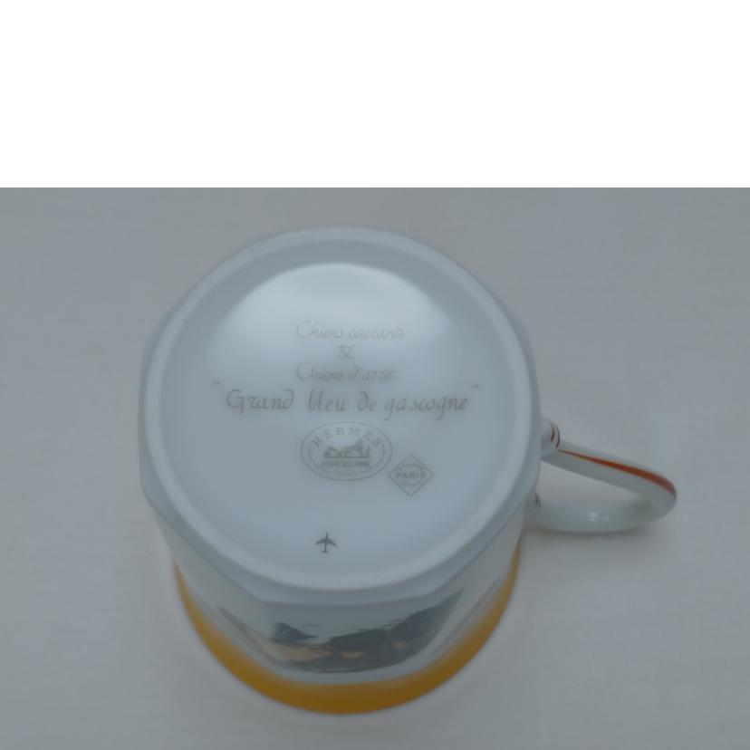 HERMES エルメス/ブルー・ド・ガスコーニュ カップ&ソーサー//Aランク/52