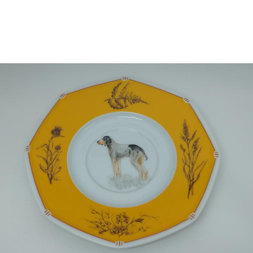 HERMES エルメス/ブルー・ド・ガスコーニュ カップ&ソーサー//Aランク/52