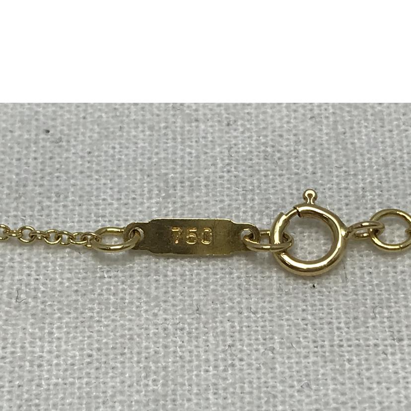 TIFFANY ティファニー/K18 ハートリボン ネックレス/重さ:3.7g//ABランク/51