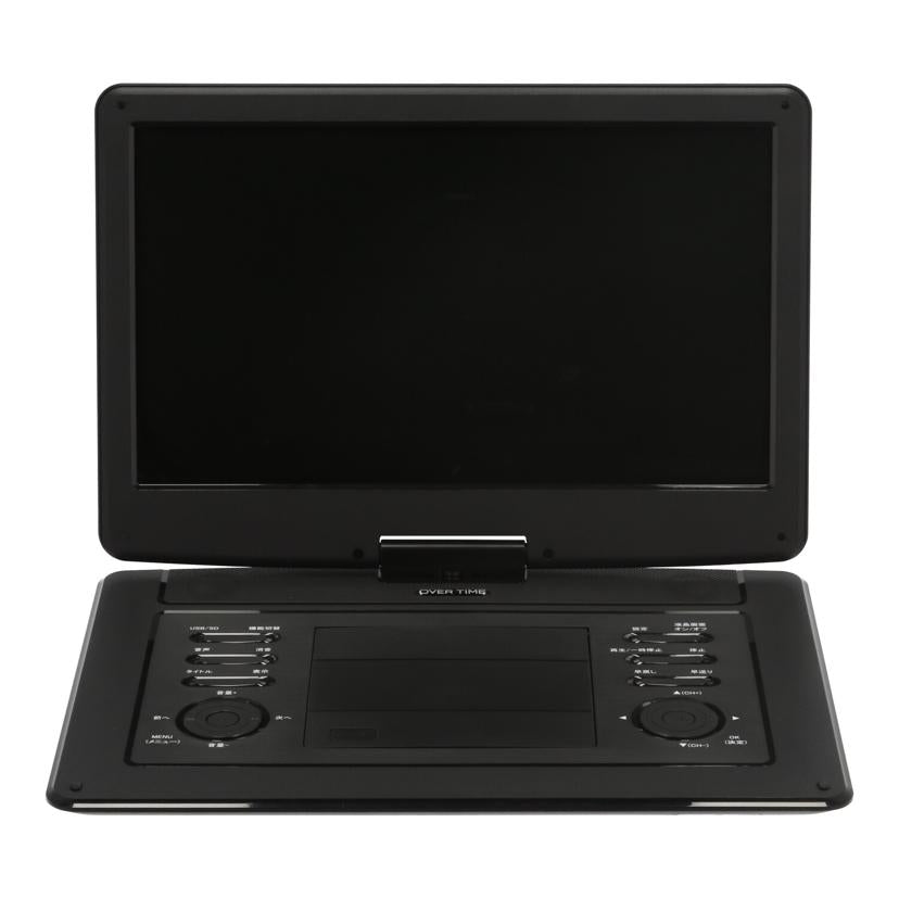 OverTime ダイアモンドヘッド/15.6インチポータブルDVDプレーヤー/OT-FD156K//2483200108741/Bランク/71