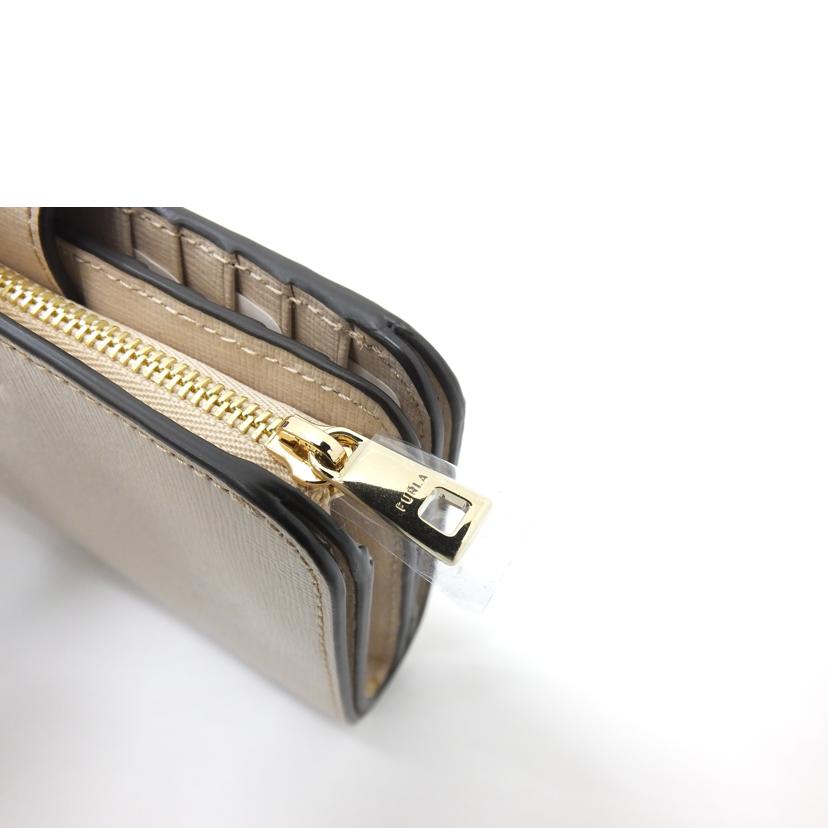 FURLA  フルラ/バビロン/ハーフジップウォレット/ベージュ/FURLAPCX9 B4L00//SAランク/88