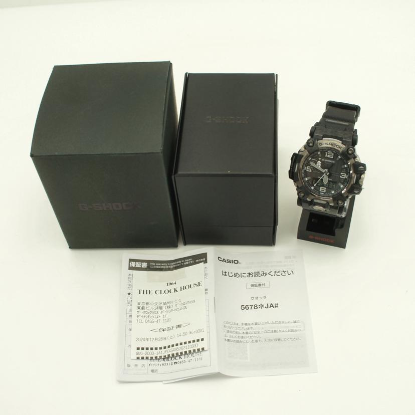 CASIO カシオ/G-SHOCK/マッドマスター/ソーラートリプルセンサー/GWG-2000-A1JF//202*****/ABランク/91