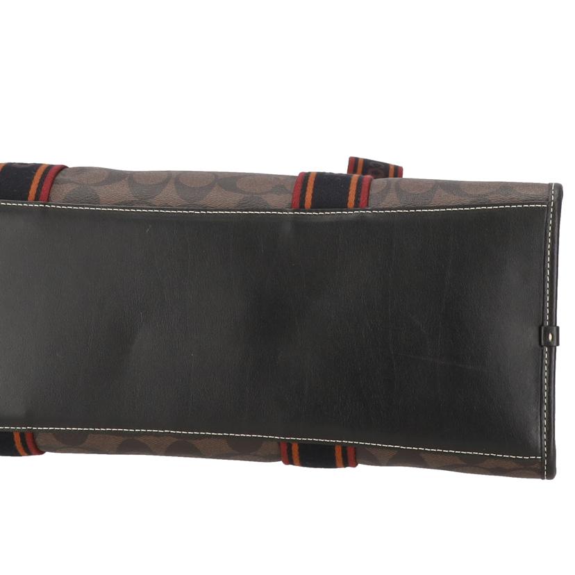 COACH コーチ/ラージスミストート シグネチャーキャンバス/CM865//G23**/Aランク/09