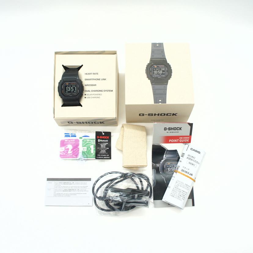 CASIO カシオ/G-SHOCK G-SQUAD/DW-H5600-1JR//232********/ABランク/24