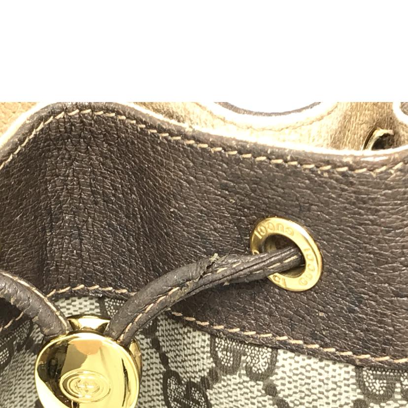 GUCCI グッチ/GGプラス シェリーライン 巾着バッグ/164 02 034//BCランク/51