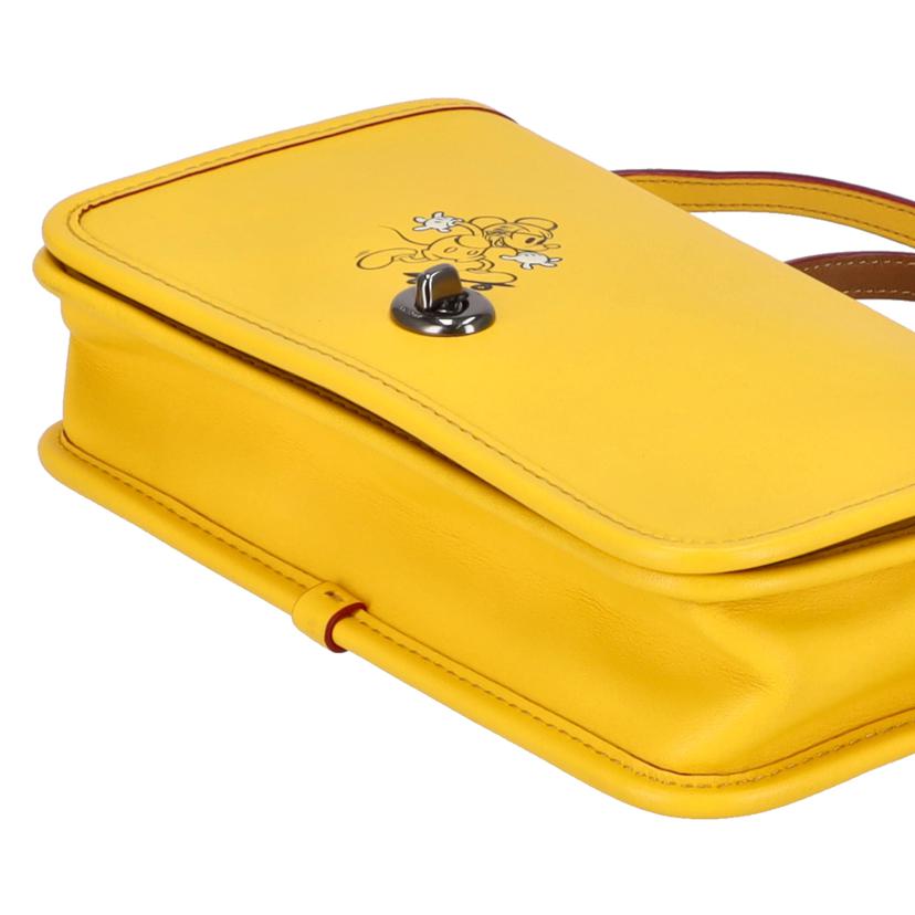 COACH コーチ/ミッキーコラボショルダーバッグ/F59374//B17**/Aランク/09