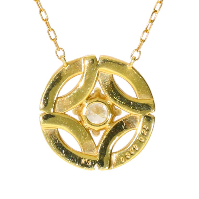 K18/K18ダイヤネックレス/3g//ABランク/93