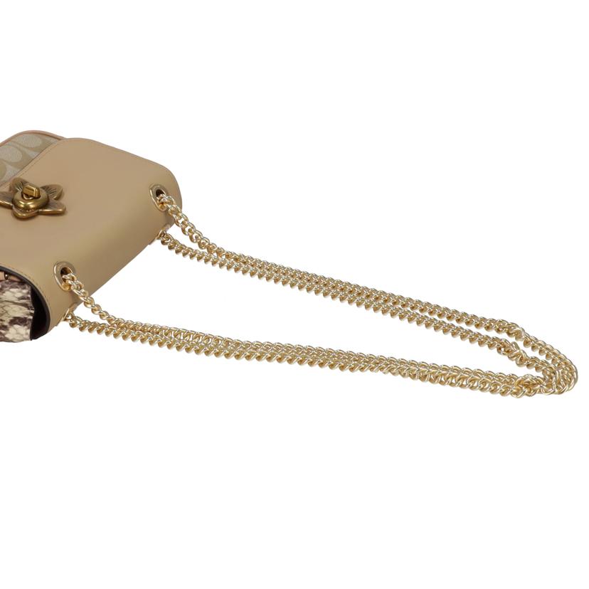 COACH コーチ/ミニキャンディエキゾチックシグネチャーショルダーバッグ/F72624//B18**/Aランク/91