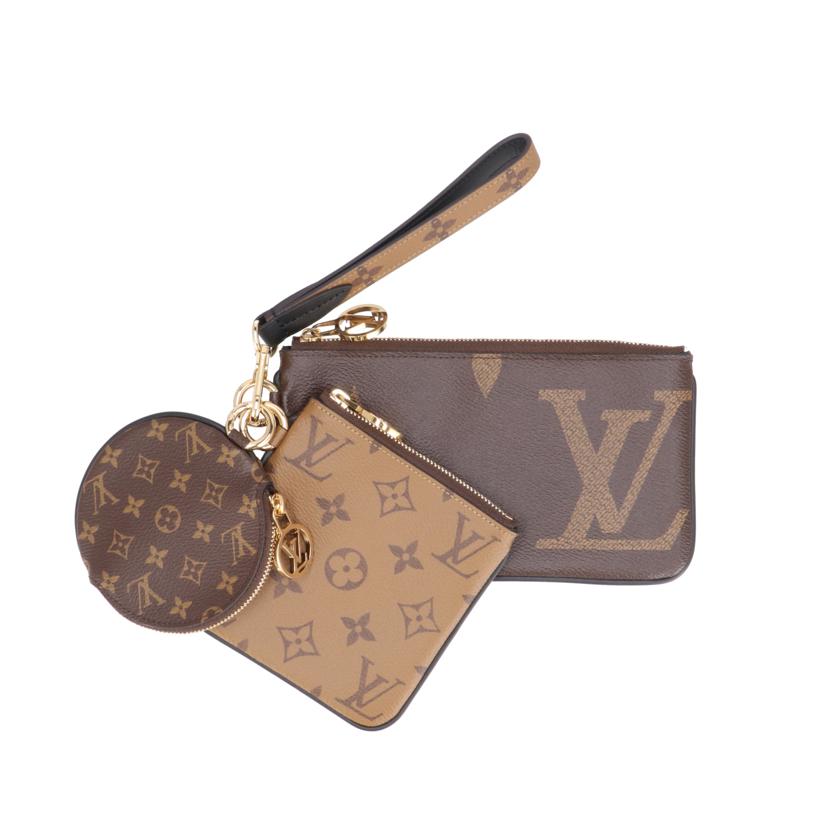 LOUIS VUITTON ルイヴィトン/ポシェット・トリオ/モノグラムジャイアントリバース/M68756//RFI*/Aランク/71