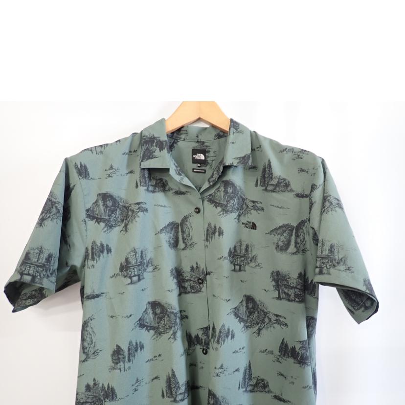 THENORTHFACE ノースフェイス/★THENORTHFACE ショートスリーブアロハベントシャツワンピ/NPW22530//ABランク/62