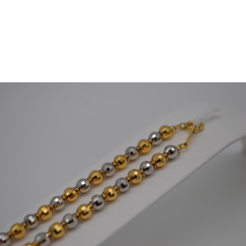 K18/Pt850/K18/Pt850 ミラーボールNC 40cm/25.7g//Aランク/89