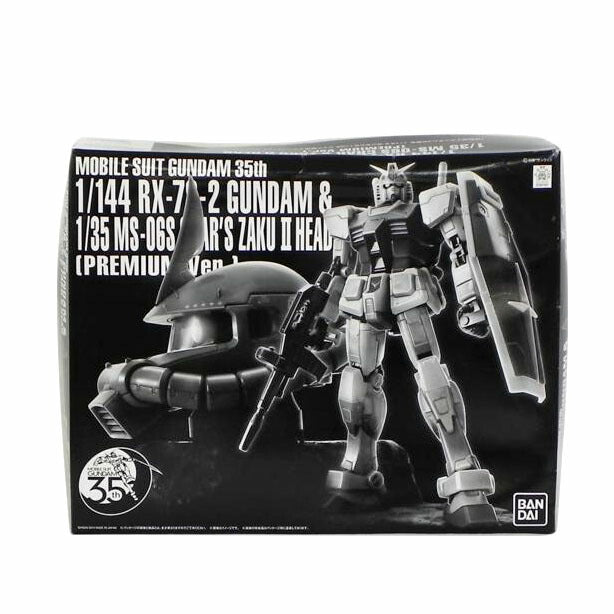 BANDAI バンダイ/1/144 ガンダム&1/35 シャア専用ザクヘッド/機動戦士ガンダム35th//Aランク/81