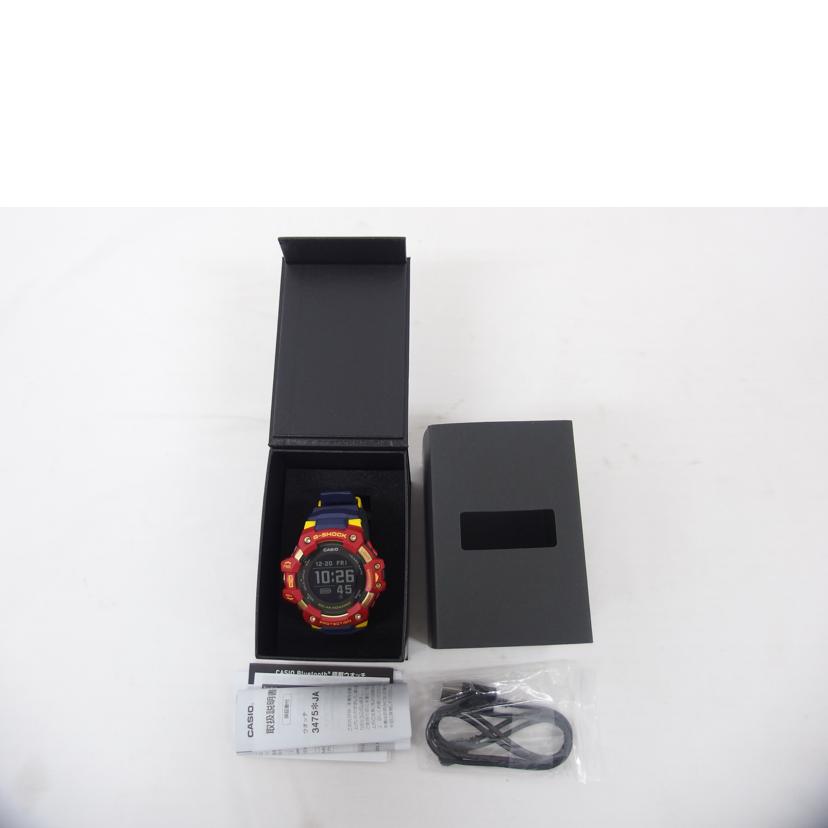 CASIO カシオ/G-SQUAD/FCバルセロナコラボ/GPSソーラー/GBD-H1000BAR-4JR//212********/Aランク/04