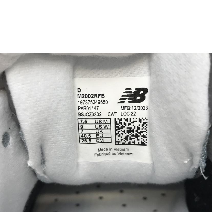 new balance ニューバランス/ランニングシューズ/スティールブルー/M2002RFB//Aランク/51