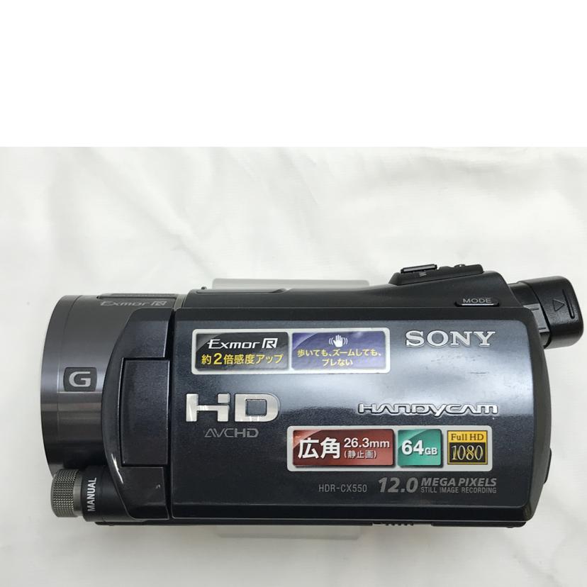 SONY ソニー/ハンディカム デジタルビデオカメラ/HDR-CX550V//47335/ABランク/51