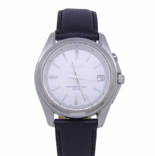 SEIKO セイコー/電波ソーラーウォッチ/社外ベルト/7B42-0AK0//191***/Bランク/64