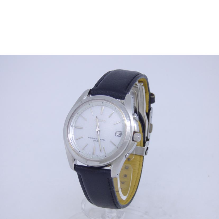 SEIKO セイコー/電波ソーラーウォッチ/社外ベルト/7B42-0AK0//191***/Bランク/64