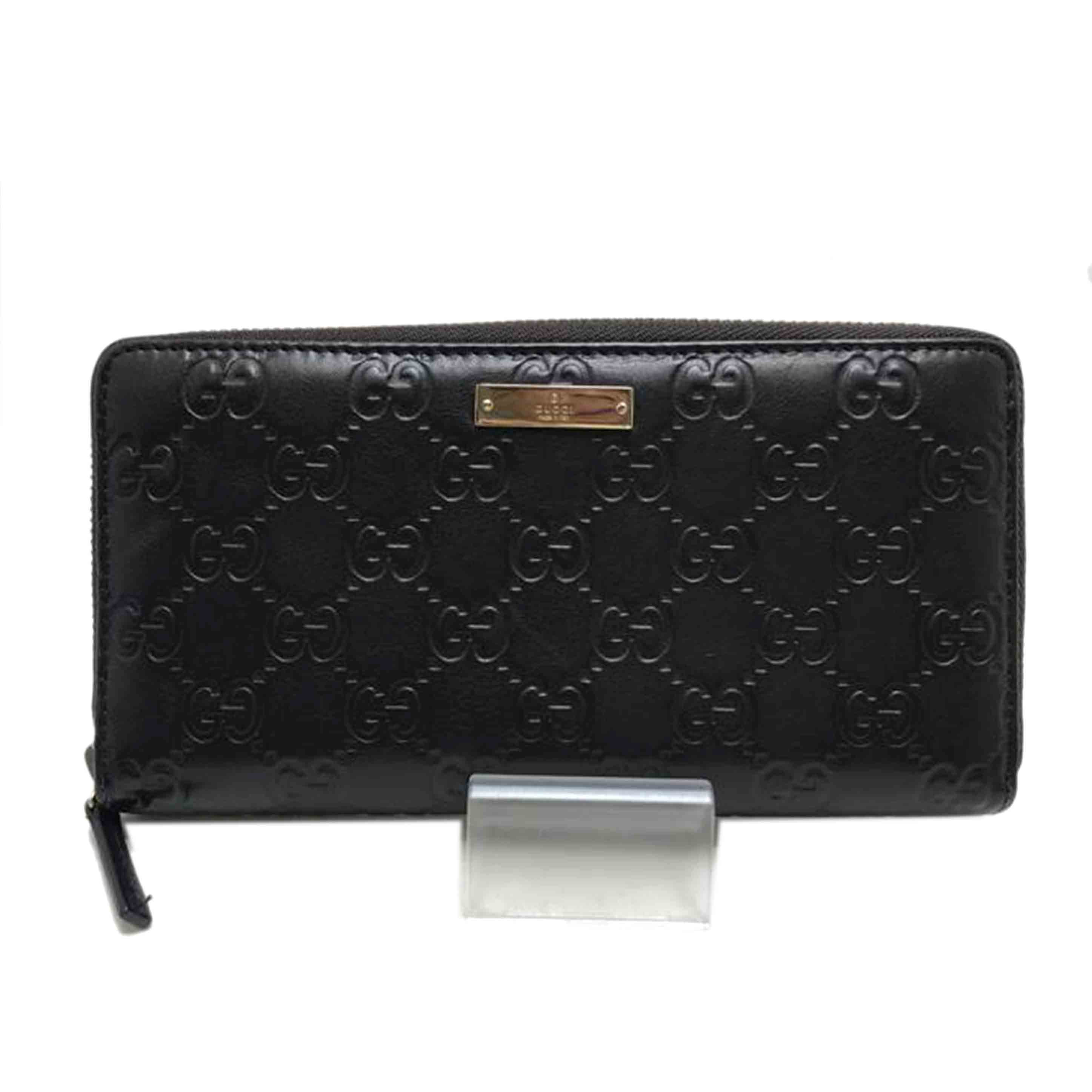 GUCCI グッチ/グッチシマ ラウンドファスナー/307980//493***/Bランク/51