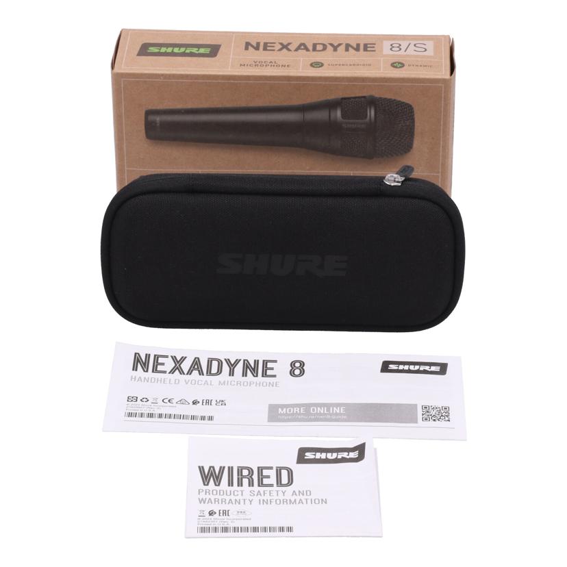 SHURE シュア /ダイナミックマイク/NEXADYNE 8/S/NXN8/S//2EA27139233/Aランク/77