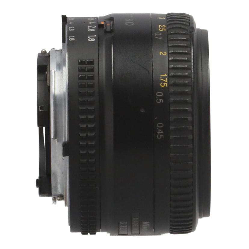 Nikon ニコン/カメラレンズ/AF NIKKOR 50mm f1.8 D/AF NIKKOR 50mm f1.8D//332235/BCランク/05