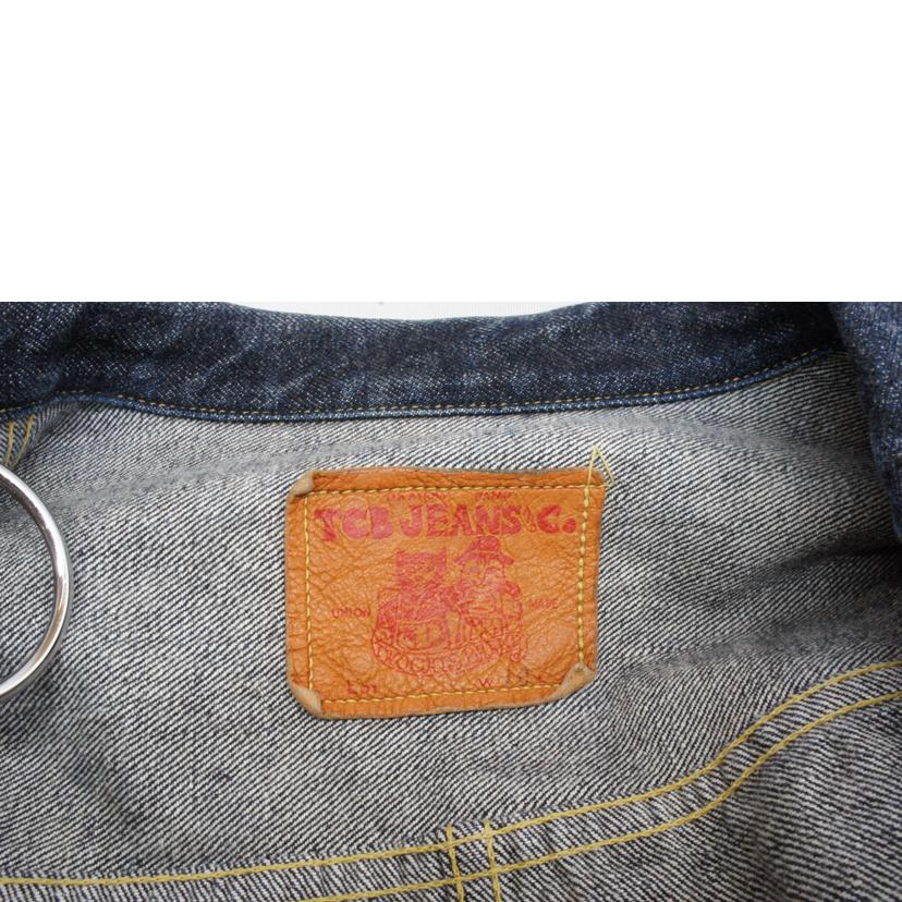 TCB JEANS ティーシービー/大戦モデルデニムジャケット/Tバック/1st/S40S//ABランク/92