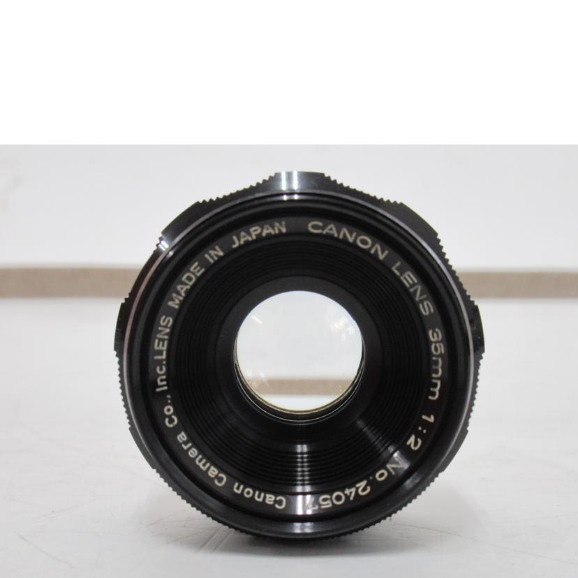 CANON キャノン/単焦点レンズ/35mm f2/35mm/f2 L39//24057/Bランク/63