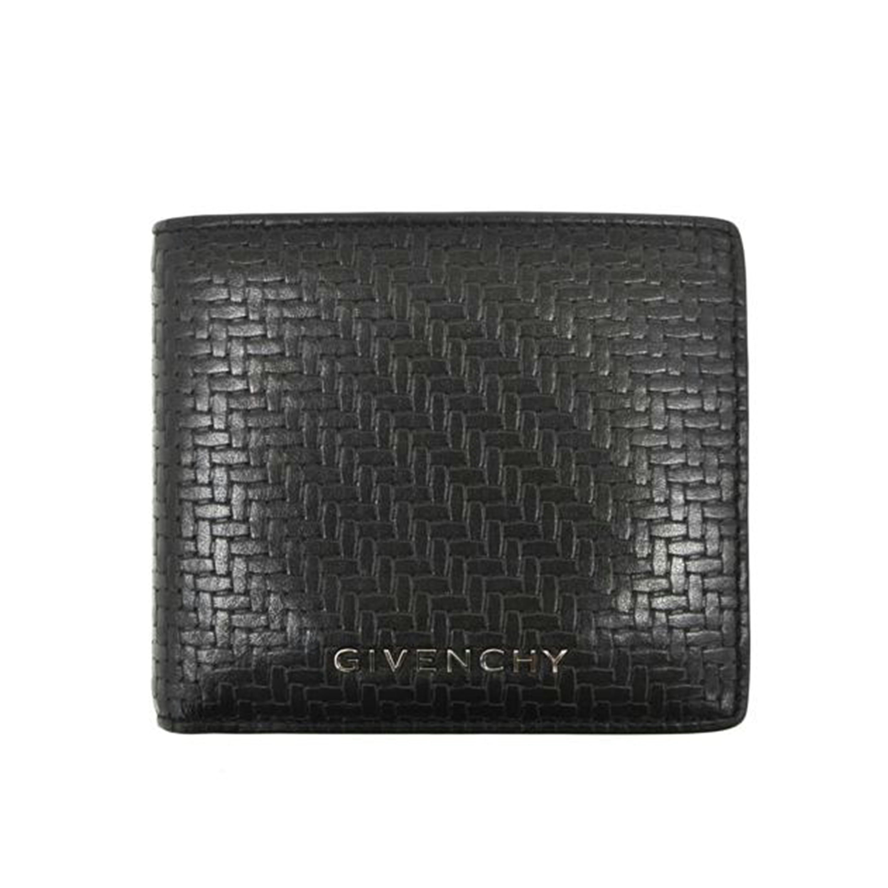 GIVENCHY ジバンシー/レザー二つ折り財布/ブラック//ABランク/75