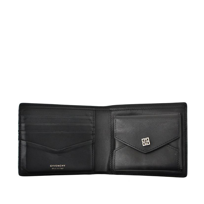 GIVENCHY ジバンシー/レザー二つ折り財布/ブラック//ABランク/75