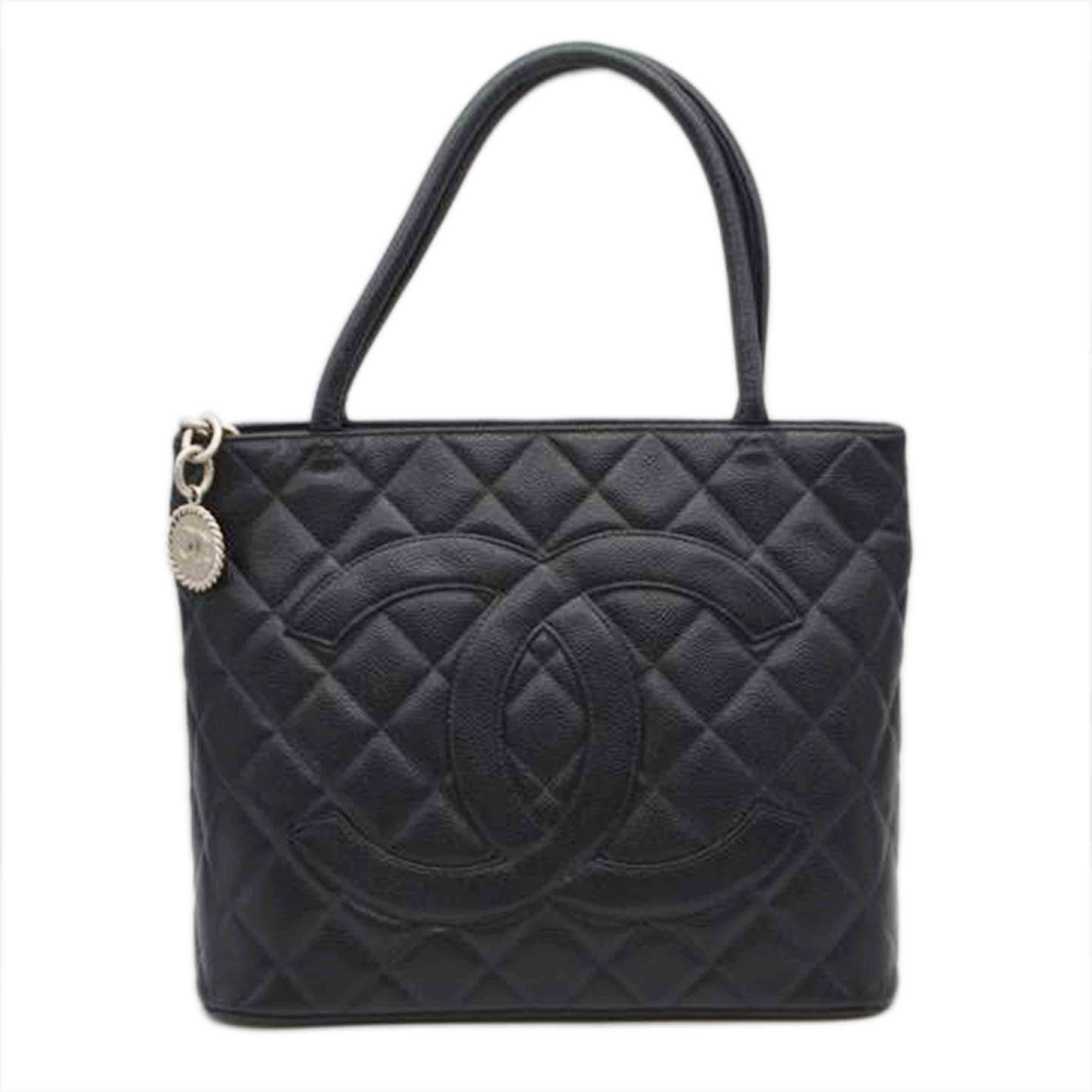 CHANEL シャネル/キャビアスキン復刻トート/シルバー金具/A01804//792****/ABランク/89
