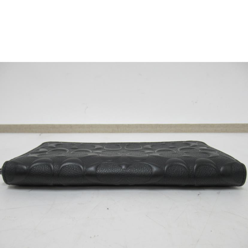 COACH/ラウンドファスナー長財布/レザー/F58113//M18**/Aランク/63
