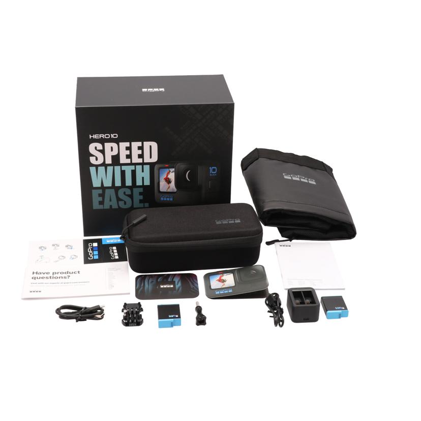 GoPro ゴープロ/アクションカメラ/Gopro HERO10/CHRJX-X03 CHDHX-101-FW//C3461350433345/Bランク/62