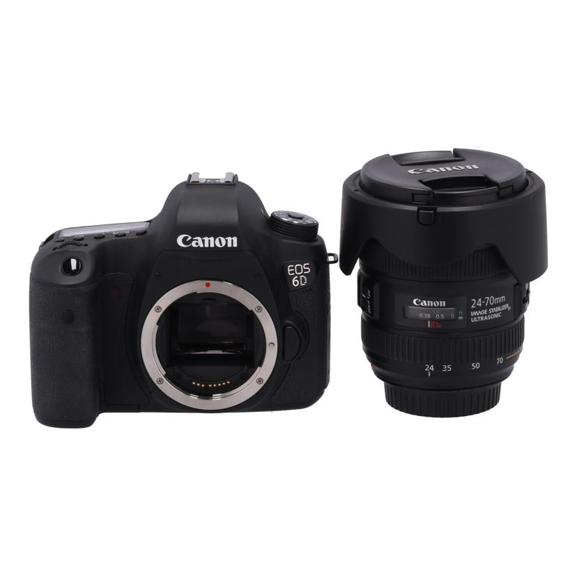 Canon キヤノン /デジタル一眼 Lレンズキット/EOS 6D 24-70mmL レンズキット//011052001256/Bランク/77