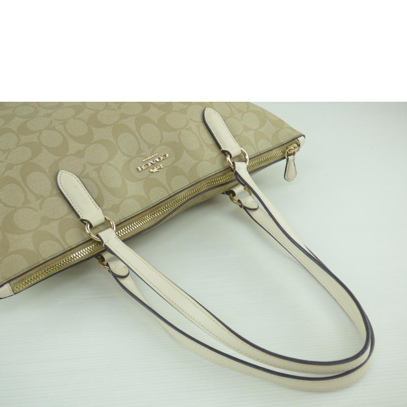 COACH コーチ/シグネチャーPVCレザートート/F29208//E18**/Bランク/64