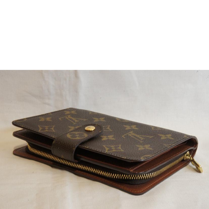 LV ルイヴィトン/ポルトパピエジップ/モノグラム /M61207//SP0***/Aランク/92