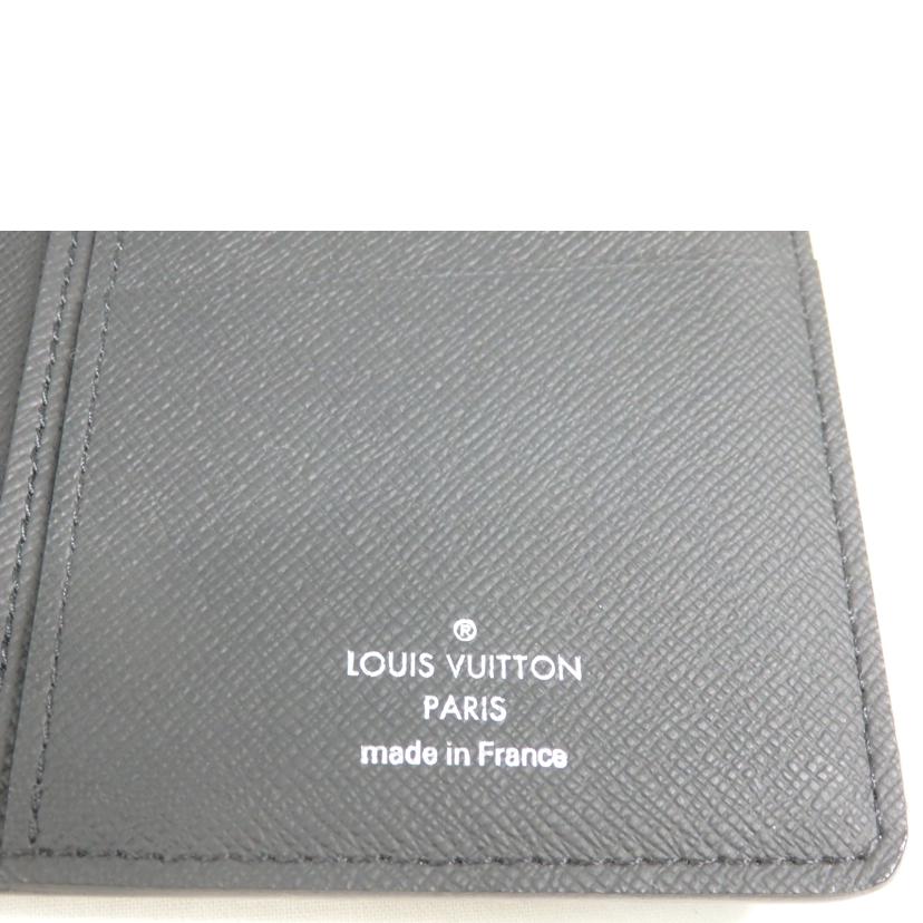 LV ルイヴィトン/ポルトフォイユ・ブラザ/ダミエ・グラフィット/N62665 //TA0***/Aランク/84
