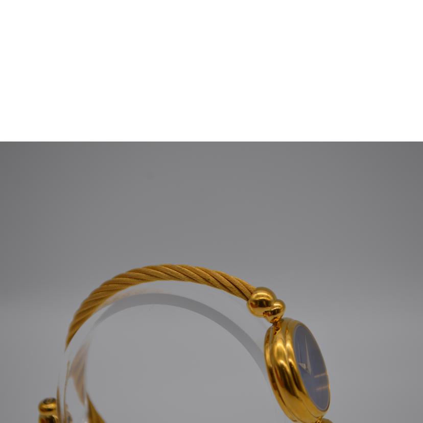 GUCCI グッチ/グッチバングルクォーツGP/ブルー文字盤/2700L//003****/ABランク/89