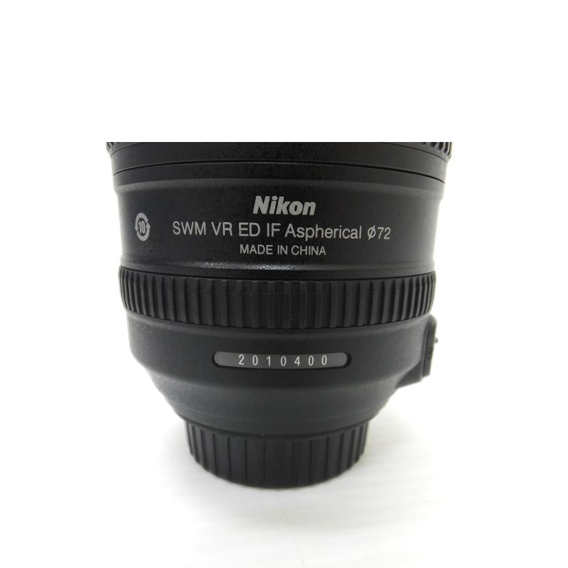 NIKON NIKON/24-85mm標準ズームレンズ/AF-S24-85mm3.5-4.5G//2010400/Bランク/88