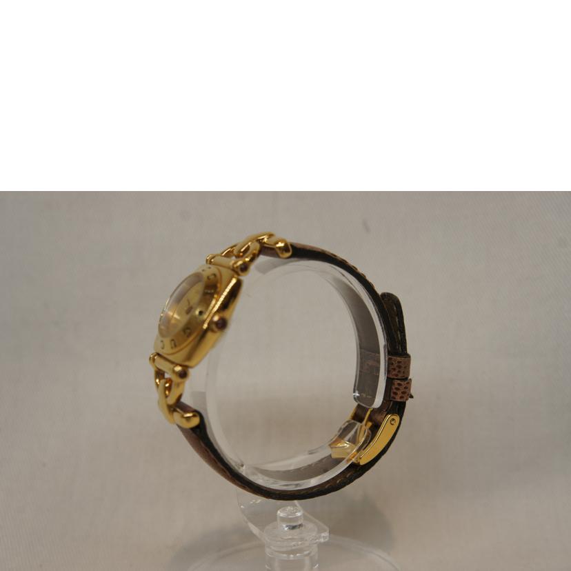 GUCCI グッチ/ホースビット2針QZ/レザーベルト/6300L//008****/Bランク/92